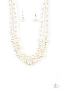 The More The Modest Multi/ White Necklace