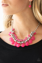 Load image into Gallery viewer, Trending Tropicana Pink Necklace
