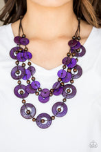 Load image into Gallery viewer, Catalina Coastin Pink/ Purple Necklace
