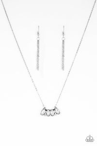 Deco Decadence White Necklace