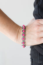 Load image into Gallery viewer, Globetrotter Goals Pink Bracelet
