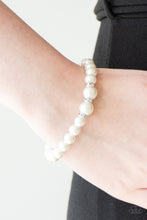 Load image into Gallery viewer, Radiantly Royal White Bracelet
