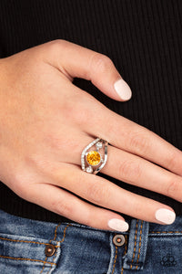 Rich With Richness Orange/ Yellow Ring