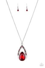 Load image into Gallery viewer, Notorious Noble Multi/ Red Necklace
