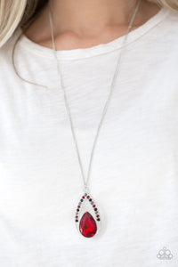 Notorious Noble Multi/ Red Necklace