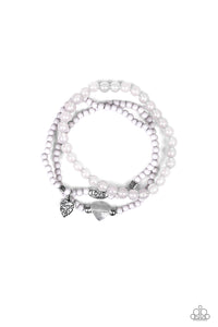 Really Romantic Pink/ Silver Bracelet