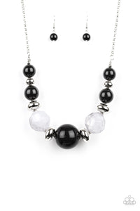 Daytime Drama Black Necklace