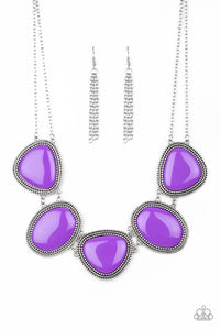 Viva La VIVID Blue/ Purple Necklace