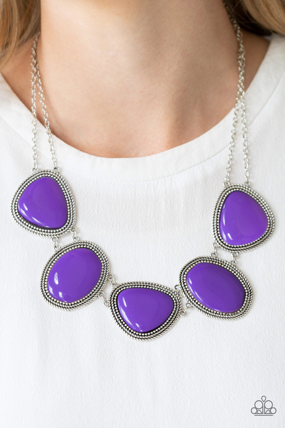 Viva La VIVID Blue/ Purple Necklace