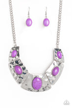 Load image into Gallery viewer, RULER in Favor Purple Necklace
