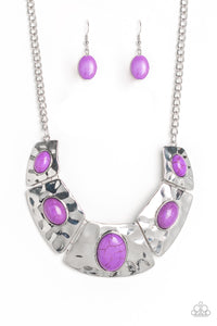 RULER in Favor Purple Necklace