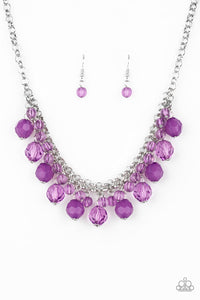 Fiesta Fabulous Pink/ Purple/ Yellow Necklace