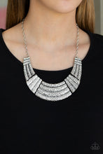 Load image into Gallery viewer, Ready To Pounce Silver Necklace
