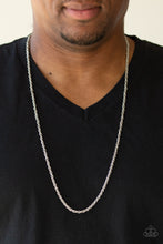 Load image into Gallery viewer, The Go To Guy Men Silver Necklace
