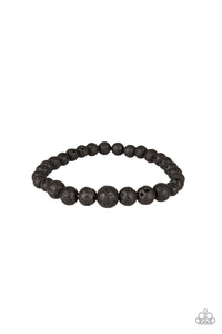 Focused Black Bracelet