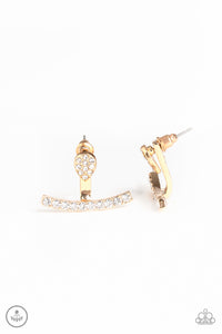 Glowing Glimmer Gold Earring