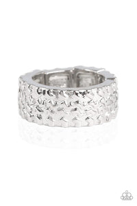 All Wheel Drive Silver Men Ring