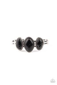 Stone Shrine Black Bracelet