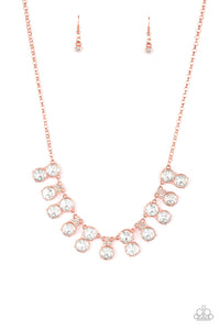 Top Dollar Twinkle Copper Necklace