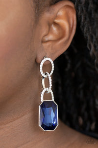 Superstar Status Blue Earring