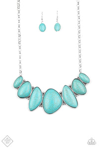 Primiitive Blue Necklace