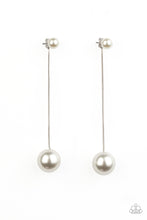 Load image into Gallery viewer, Extended Elegance White Earring
