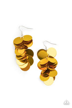 Load image into Gallery viewer, Now You SEQUIN It Gold Earring
