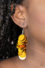 Load image into Gallery viewer, Now You SEQUIN It Gold Earring
