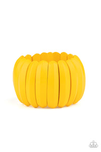 Colorfully Congo Yellow Bracelet