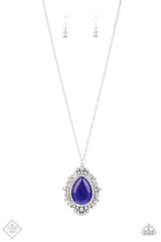 Load image into Gallery viewer, Frozen Gardens Blue Necklace
