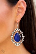 Load image into Gallery viewer, Icy Eden Blue Earring
