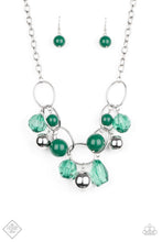 Load image into Gallery viewer, Cosmic Getaway Green Necklace
