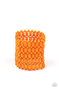 Way Down In Kokomo Orange Bracelet