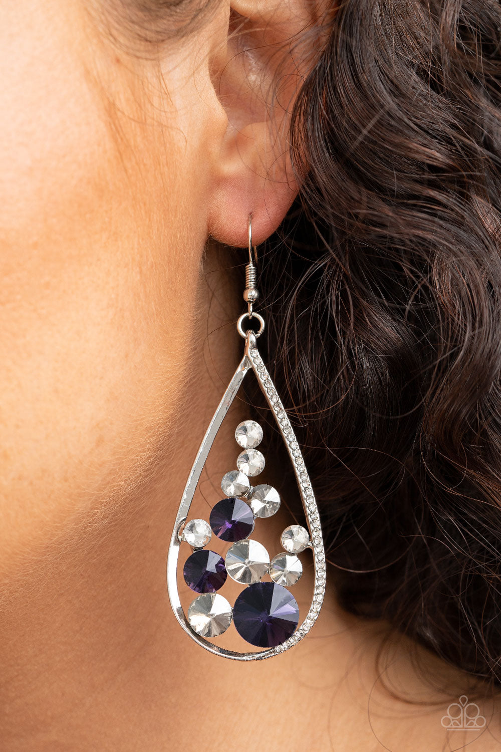 Tempest Twinkle Purple Earring