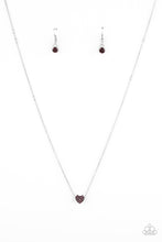 Cargar imagen en el visor de la galería, Hit Em Where It HEARTS Purple Necklace
