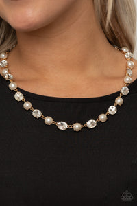 Go Getter Gleam Gold Pearl Necklace