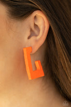 Load image into Gallery viewer, The Girl Next OUTDOOR Orange Earring
