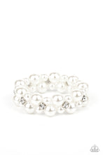 Load image into Gallery viewer, Flirt Alert White Pearl Bracelet
