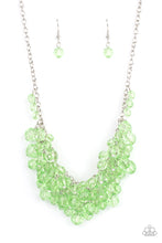 Cargar imagen en el visor de la galería, Let The Festivities Begin Green Necklace
