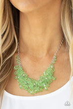 Cargar imagen en el visor de la galería, Let The Festivities Begin Green Necklace
