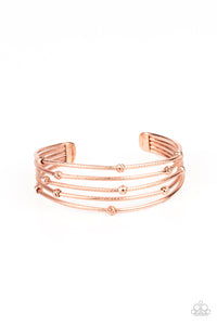 Face The METALLIC Music Copper Bracelet