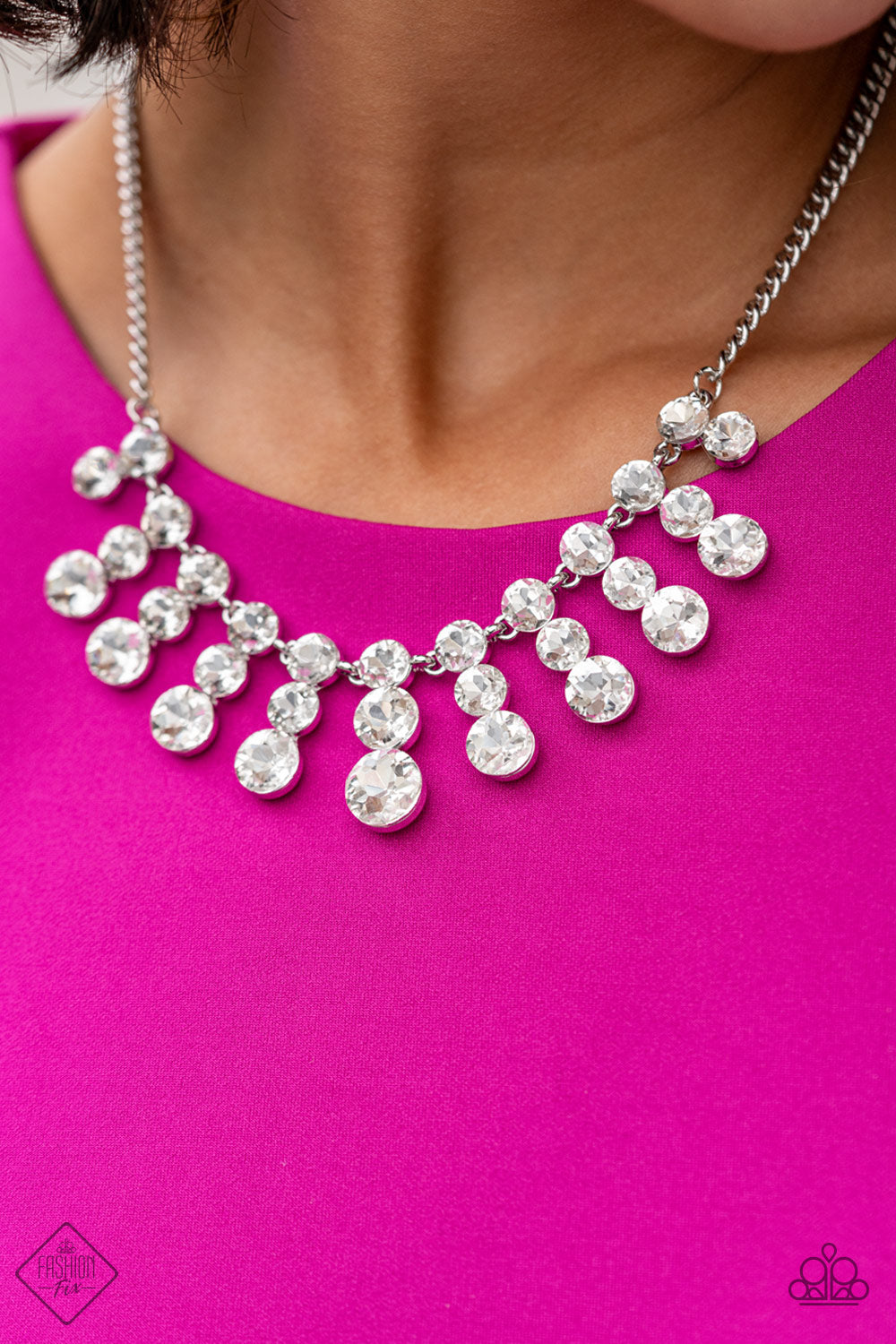 Celebrity Couture White Necklace