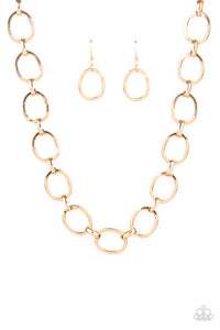 HAUTE-ly Contested Gold Necklace