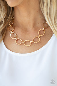 HAUTE-ly Contested Gold Necklace