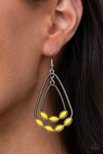 Load image into Gallery viewer, Summer Staycation Yellow Earring
