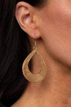 Load image into Gallery viewer, A Hot MESH Gold Earring
