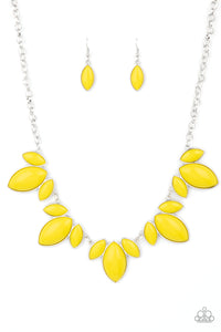 Viva La Vacation Yellow Necklace