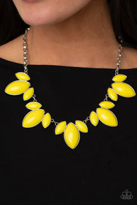 Viva La Vacation Yellow Necklace