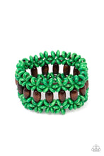 Load image into Gallery viewer, Bali Beach Retreat Green Bracelet
