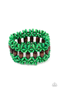 Bali Beach Retreat Green Bracelet